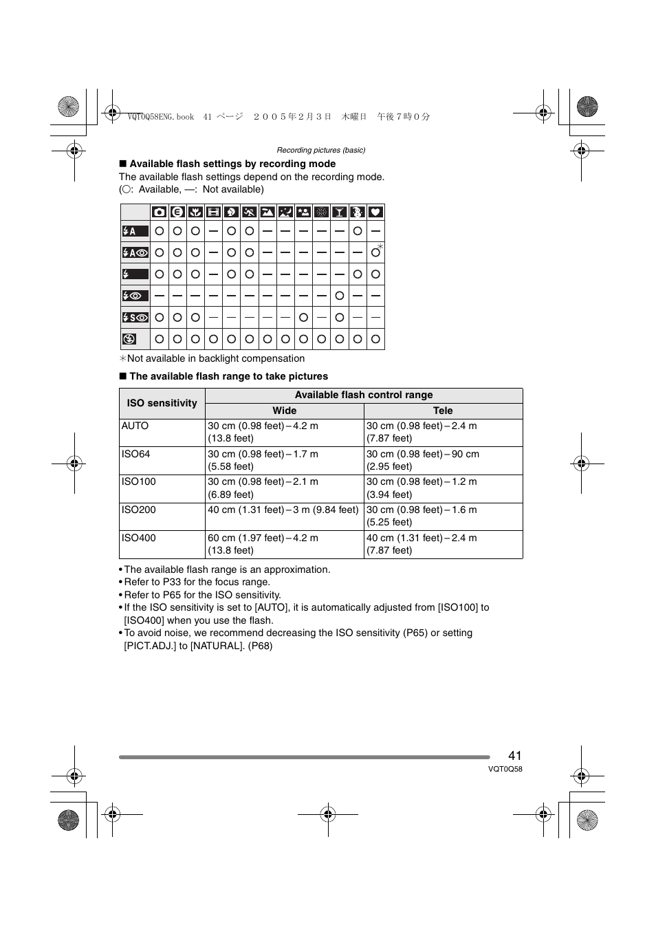 Panasonic DMC-LS1PP User Manual | Page 41 / 112