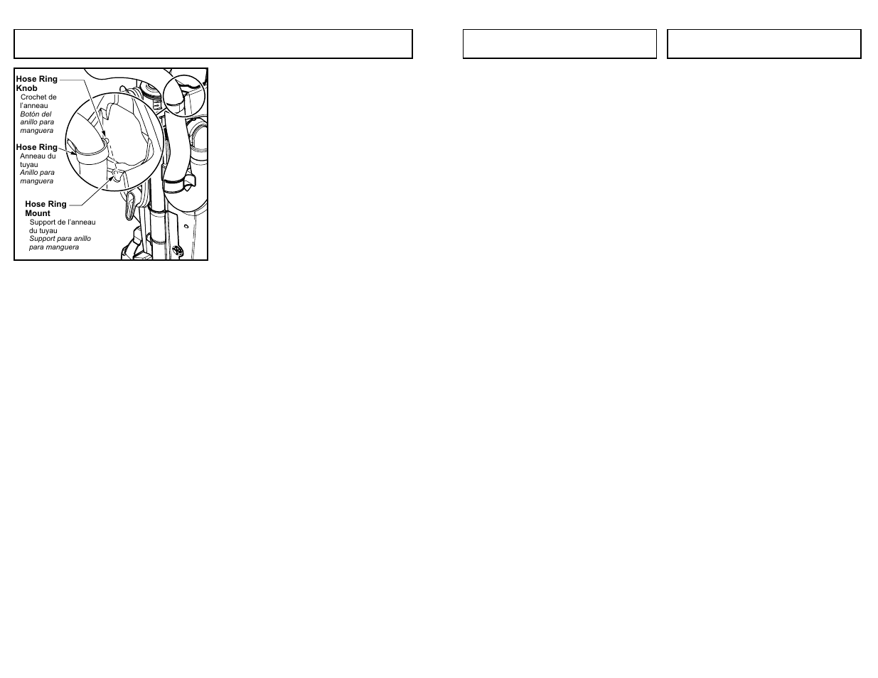 Hose ring and hose mount, Hose ring and hose ring mount | Panasonic MC-V7721 User Manual | Page 30 / 64