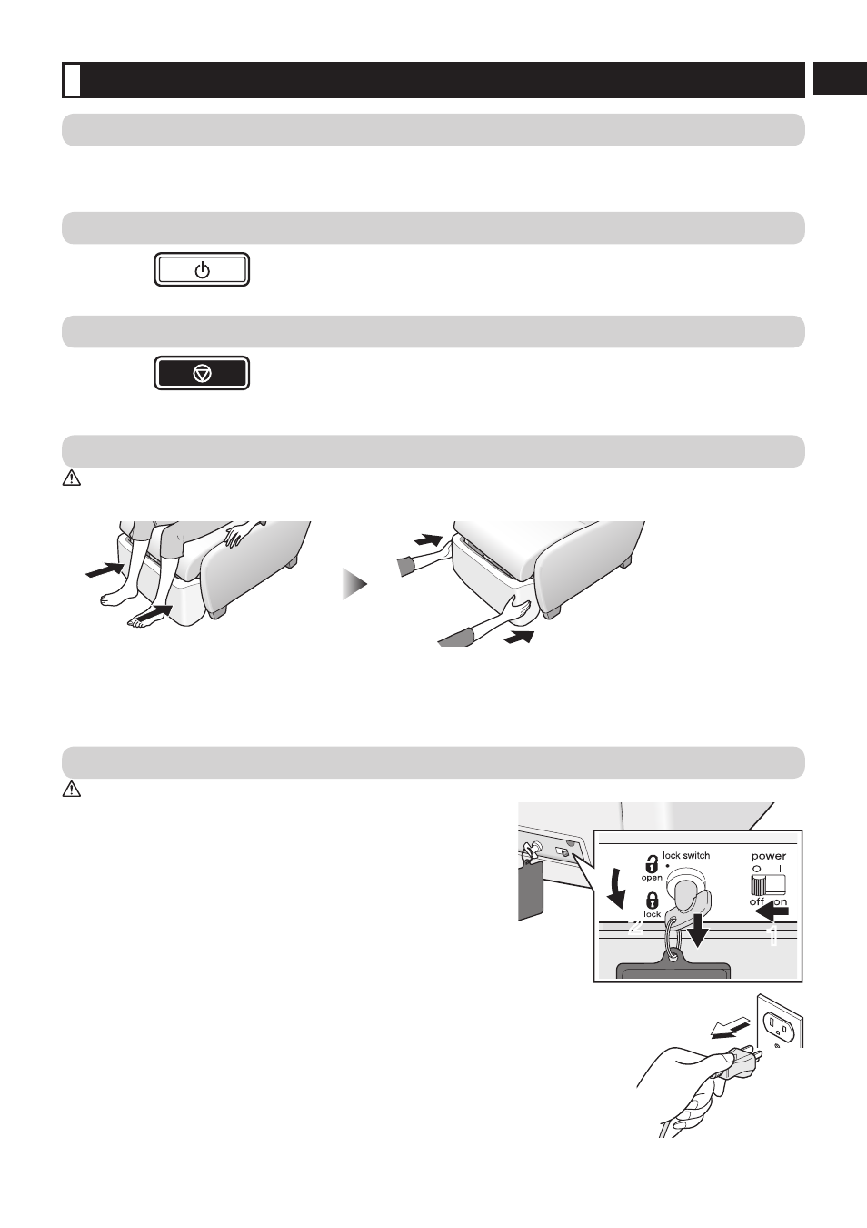 After completing the massage | Panasonic EP-MS40 User Manual | Page 25 / 33