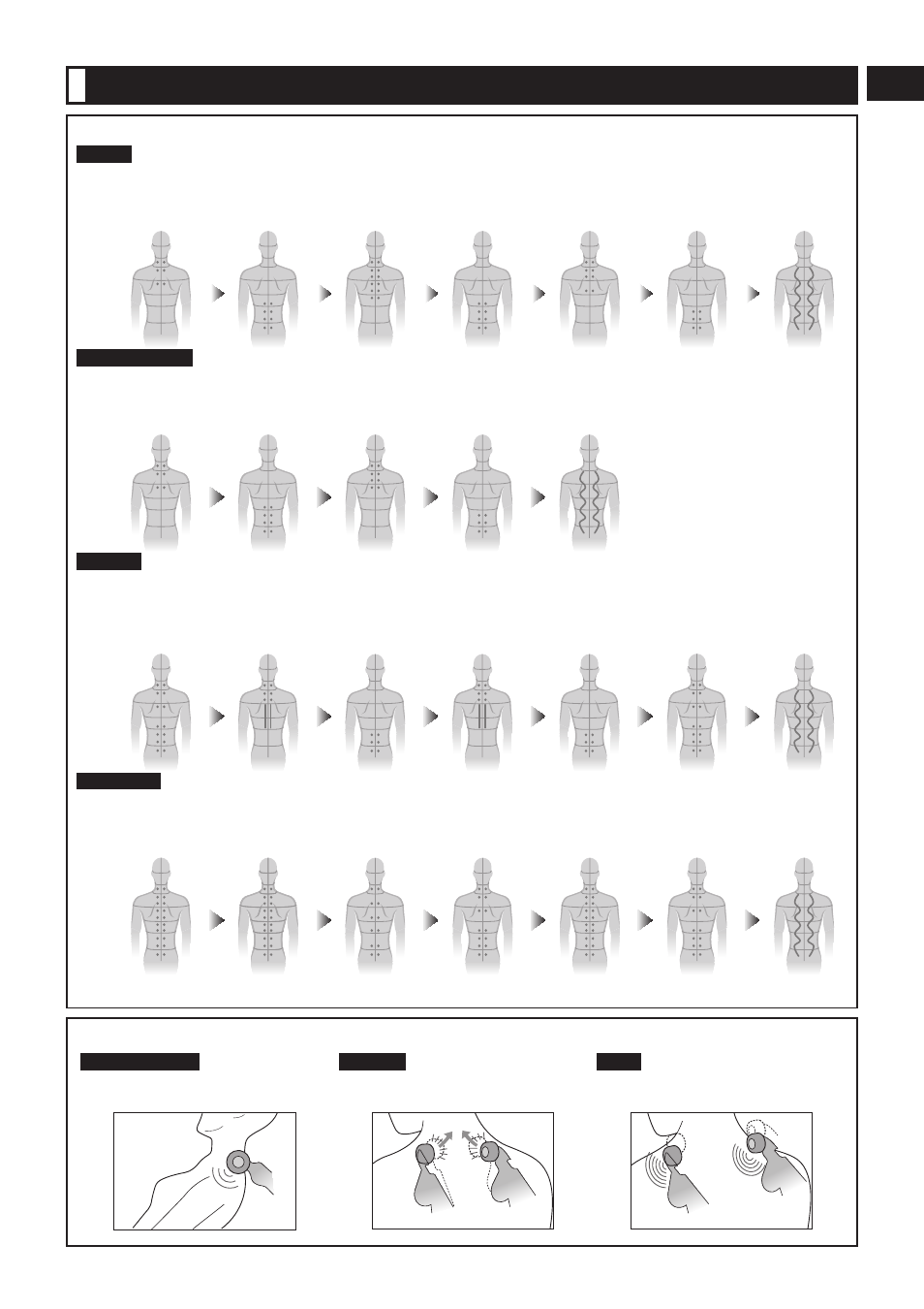 General content of massage programs | Panasonic EP-MS40 User Manual | Page 31 / 33
