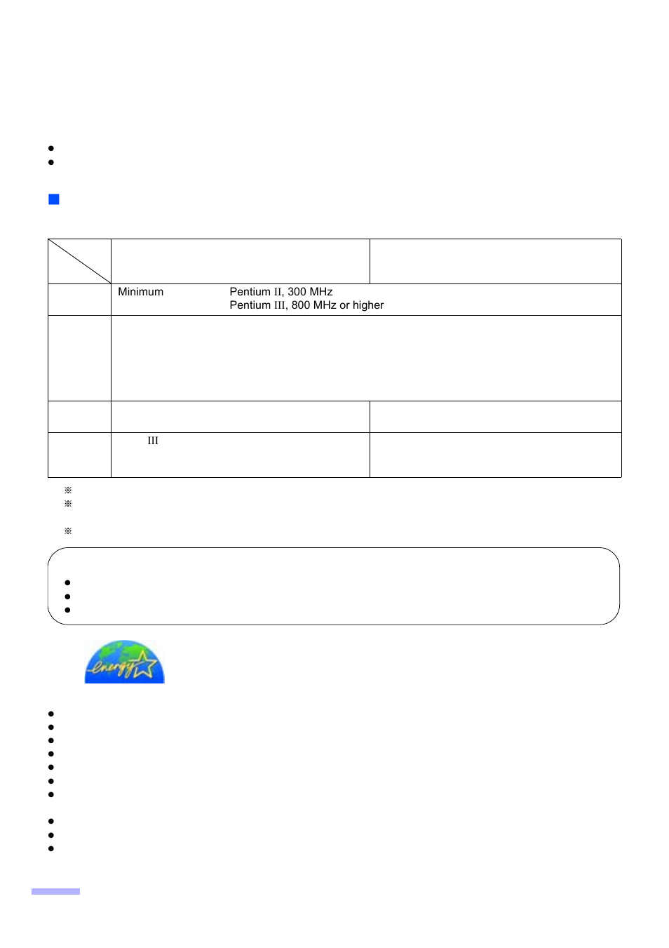 System requirements, Important | Panasonic KV-S2026CU User Manual | Page 2 / 42