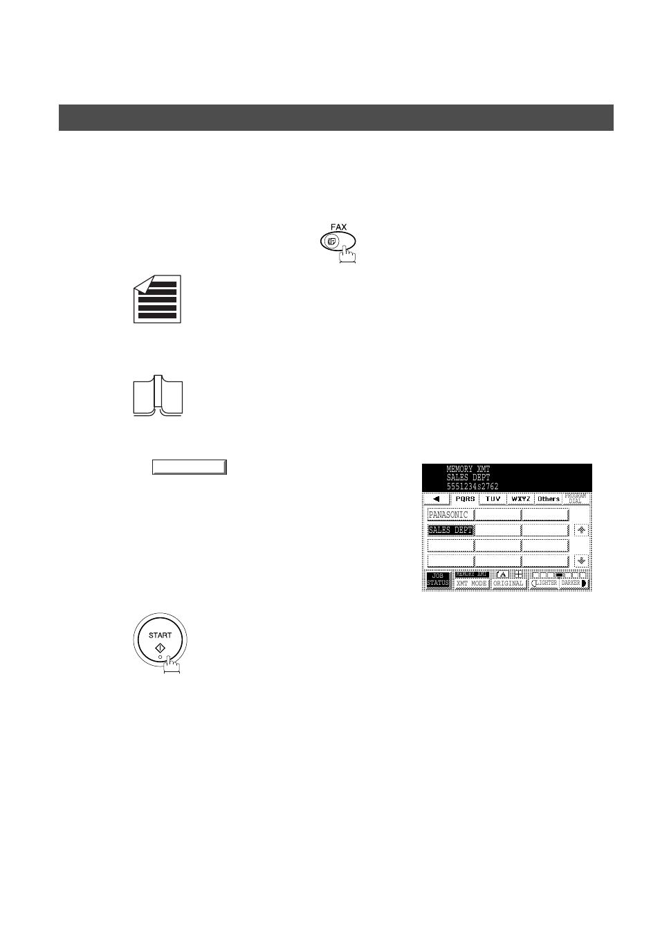 Sending a fax with sub-address | Panasonic DP-2500/3000 User Manual | Page 150 / 187