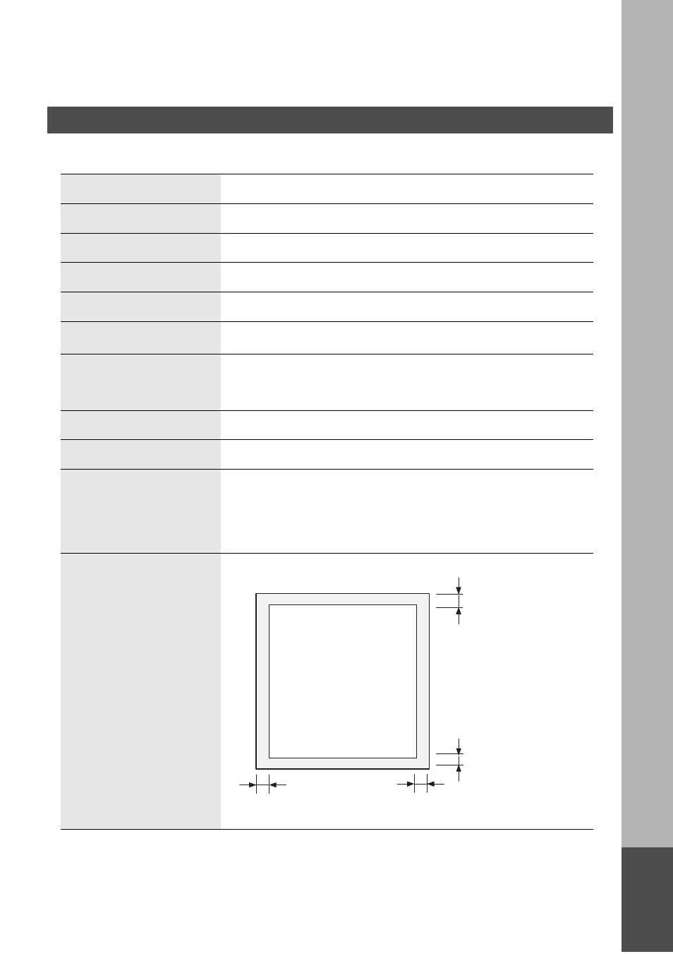 Appendix, Specifications | Panasonic DP-2500/3000 User Manual | Page 175 / 187