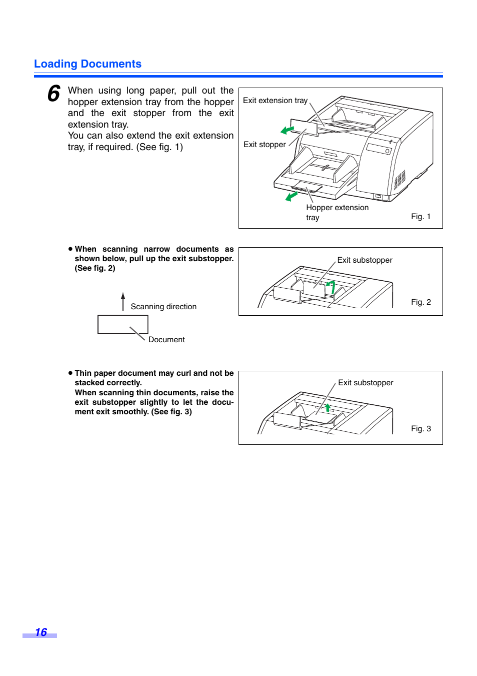 Loading documents 16 | Panasonic KV-S3065CW User Manual | Page 16 / 40