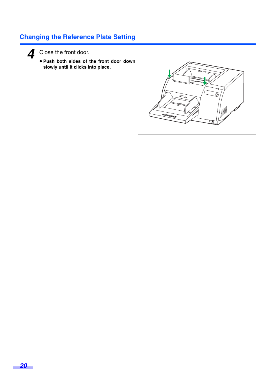 Panasonic KV-S3065CW User Manual | Page 20 / 40