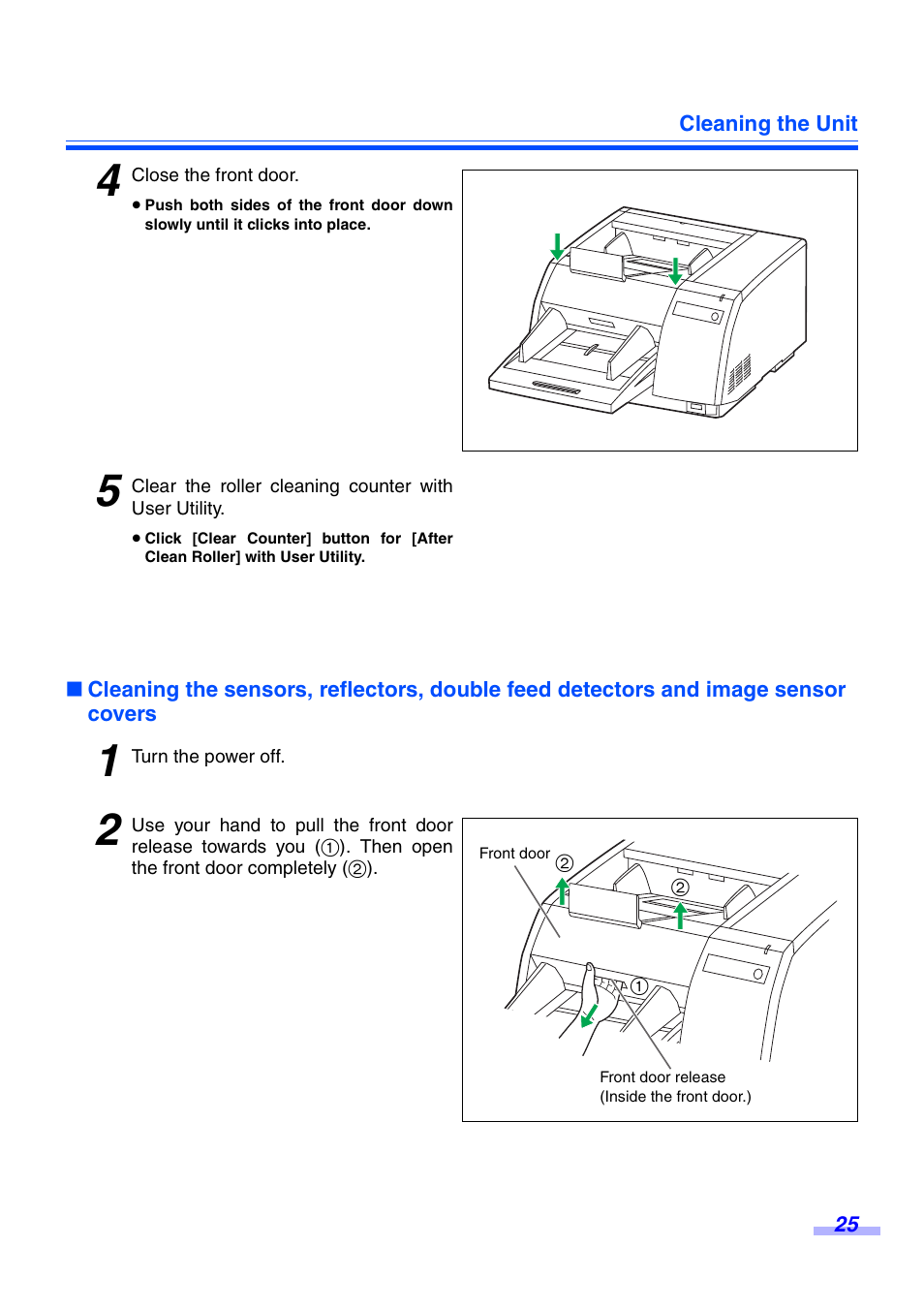 Covers | Panasonic KV-S3065CW User Manual | Page 25 / 40