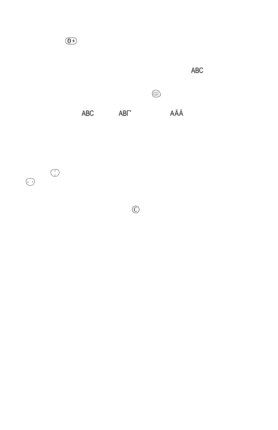 Other text modes, Editing text | Panasonic EB-GD52 User Manual | Page 41 / 52