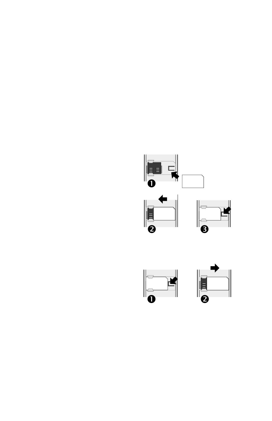 Getting started 1, Fitting the sim 1, Getting started | Fitting the sim | Panasonic EB-GD52 User Manual | Page 5 / 52