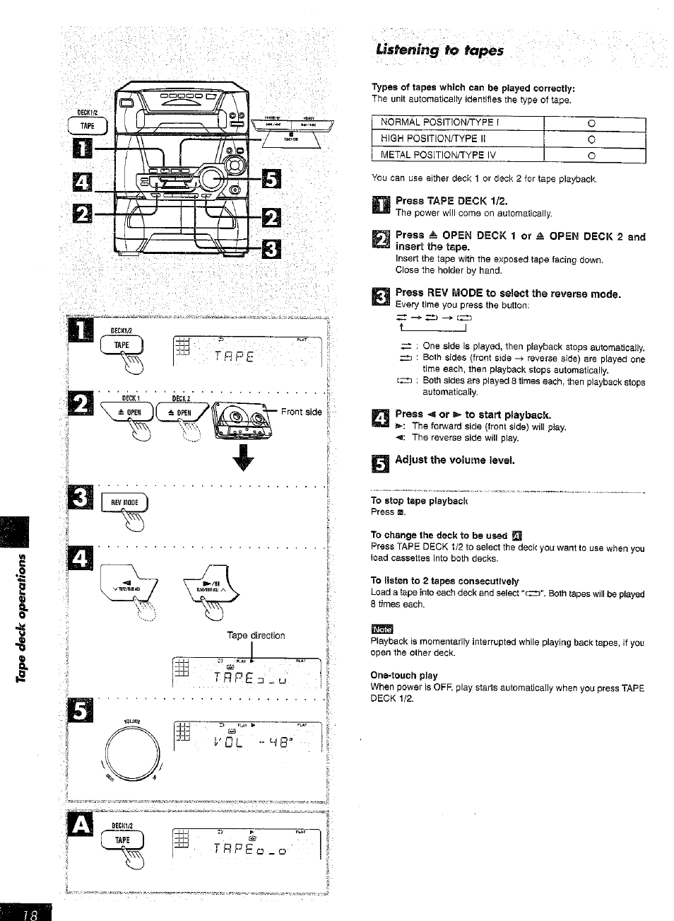 Fó fapés | Panasonic SC-AK15 User Manual | Page 18 / 36