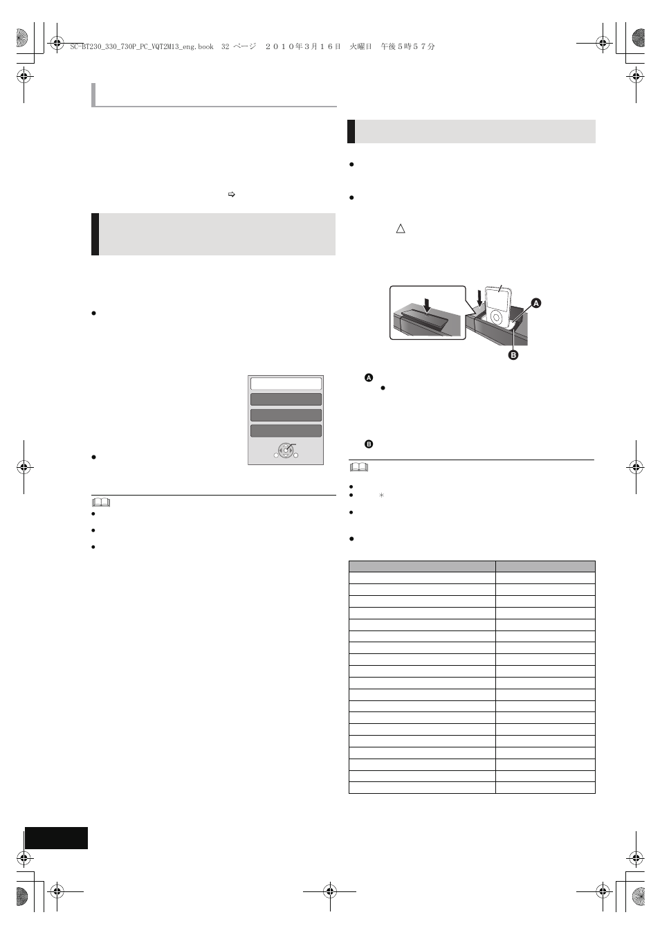 Using the ipod/iphone, Easy control only with viera remote control, Ipod/iphone connection | Power off link | Panasonic SC-BT330 User Manual | Page 32 / 52