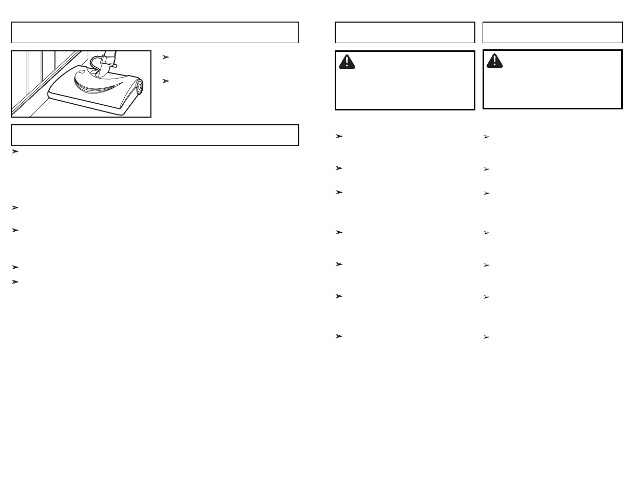 Utilisation des accessoires, Uso de herramientas, Cuidado | Attention, Edge cleaner, Thermal protector | Panasonic MC-CG983 User Manual | Page 27 / 60