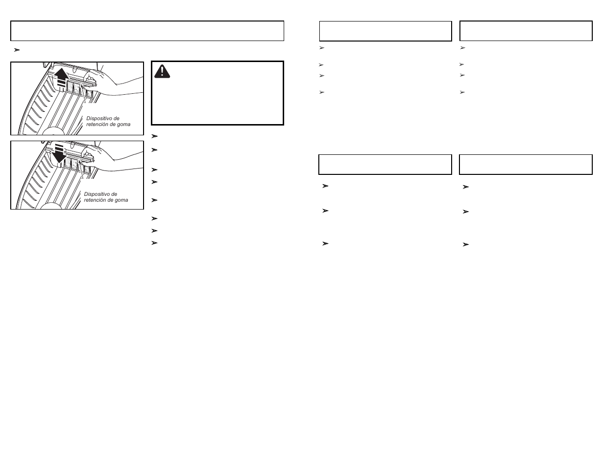 Motor safety filter changing, Warning | Panasonic MC-CG983 User Manual | Page 38 / 60