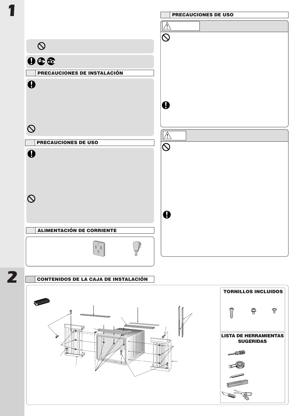 Precauciones de seguridad | Panasonic CW-C100VU User Manual | Page 10 / 16