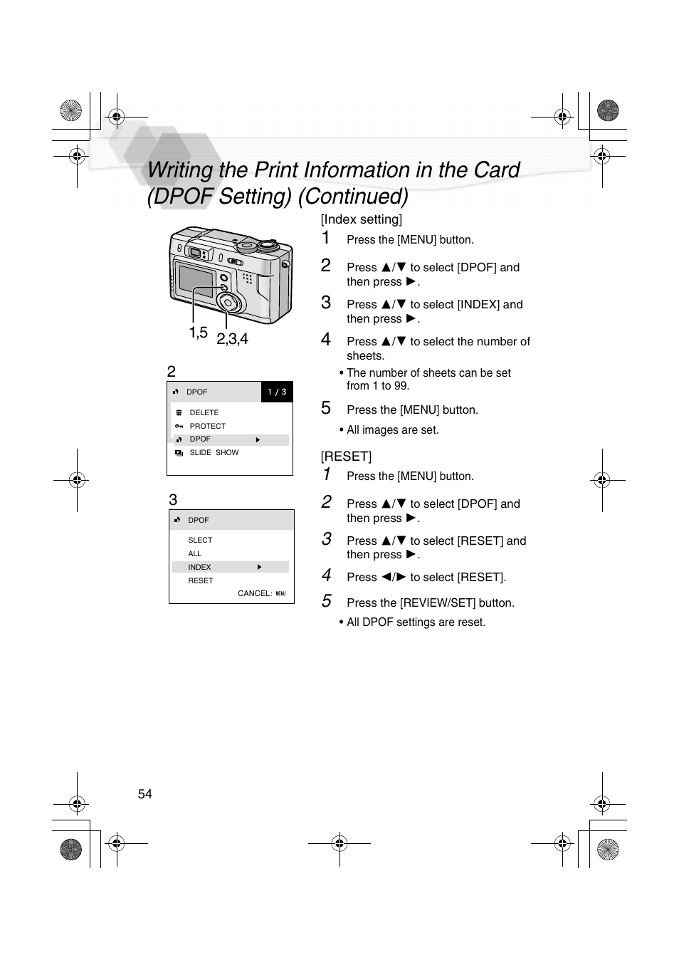 Panasonic DMC-LC20PP User Manual | Page 54 / 84