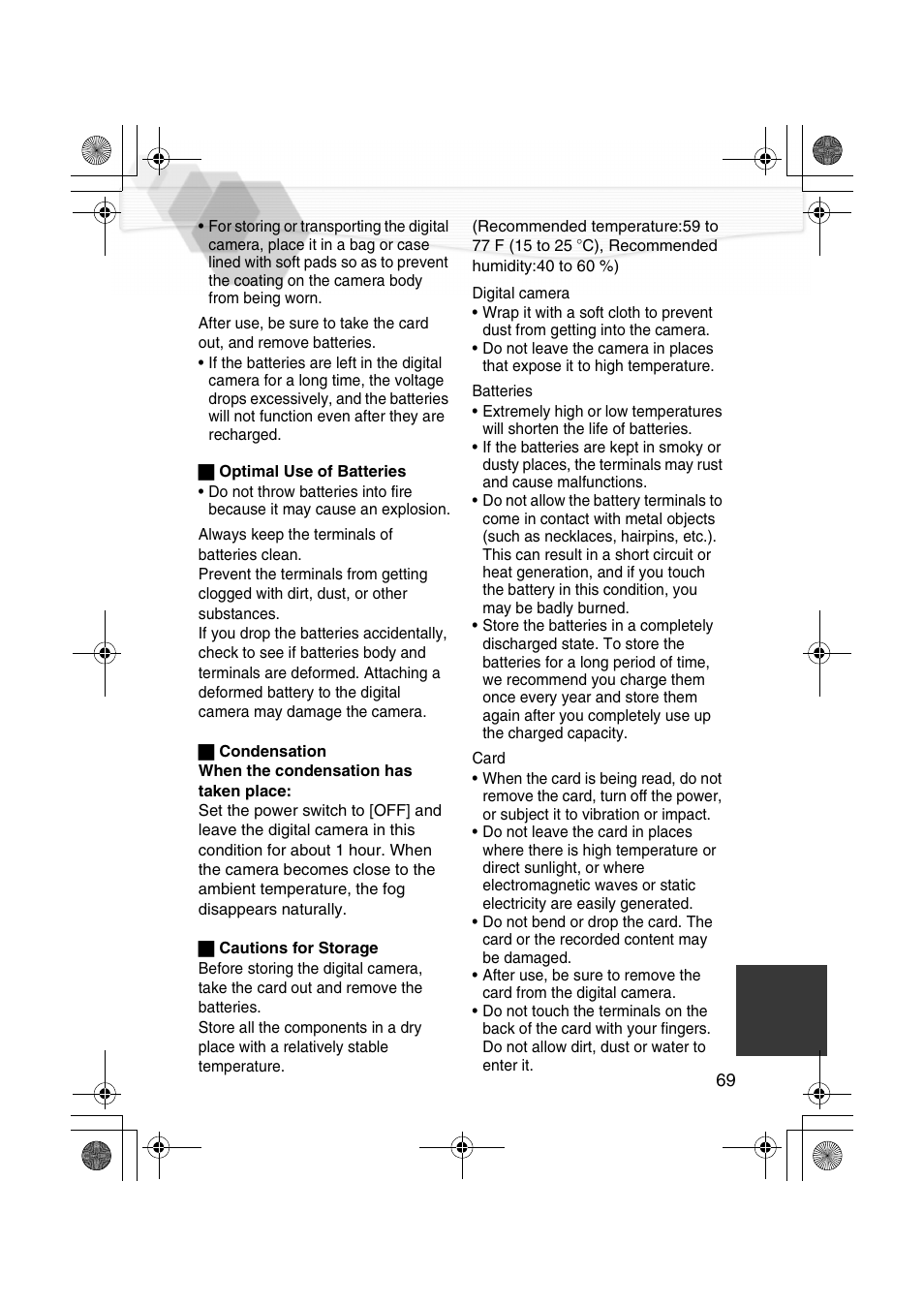 Panasonic DMC-LC20PP User Manual | Page 69 / 84
