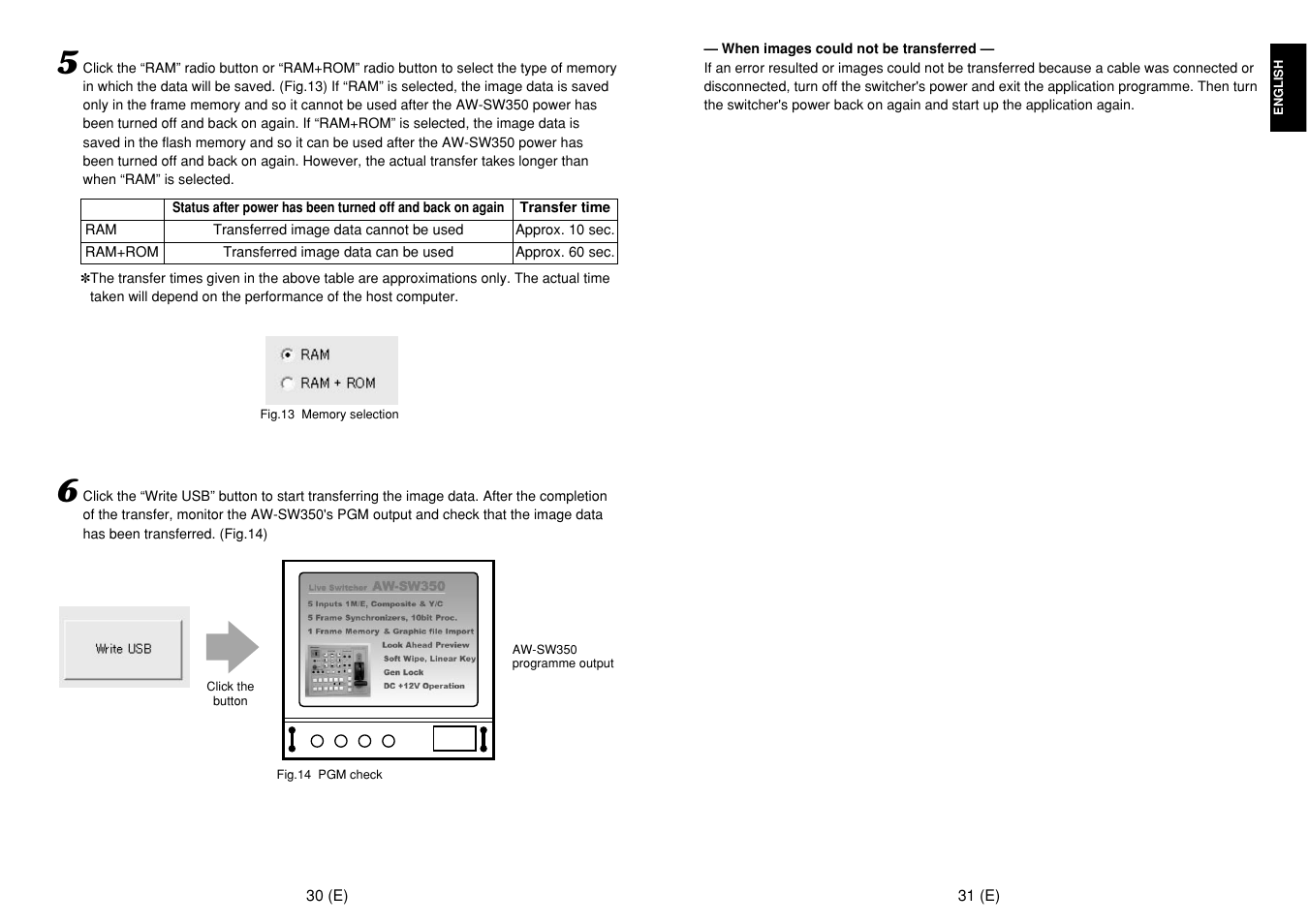 Panasonic AW-SW350E User Manual | Page 17 / 105