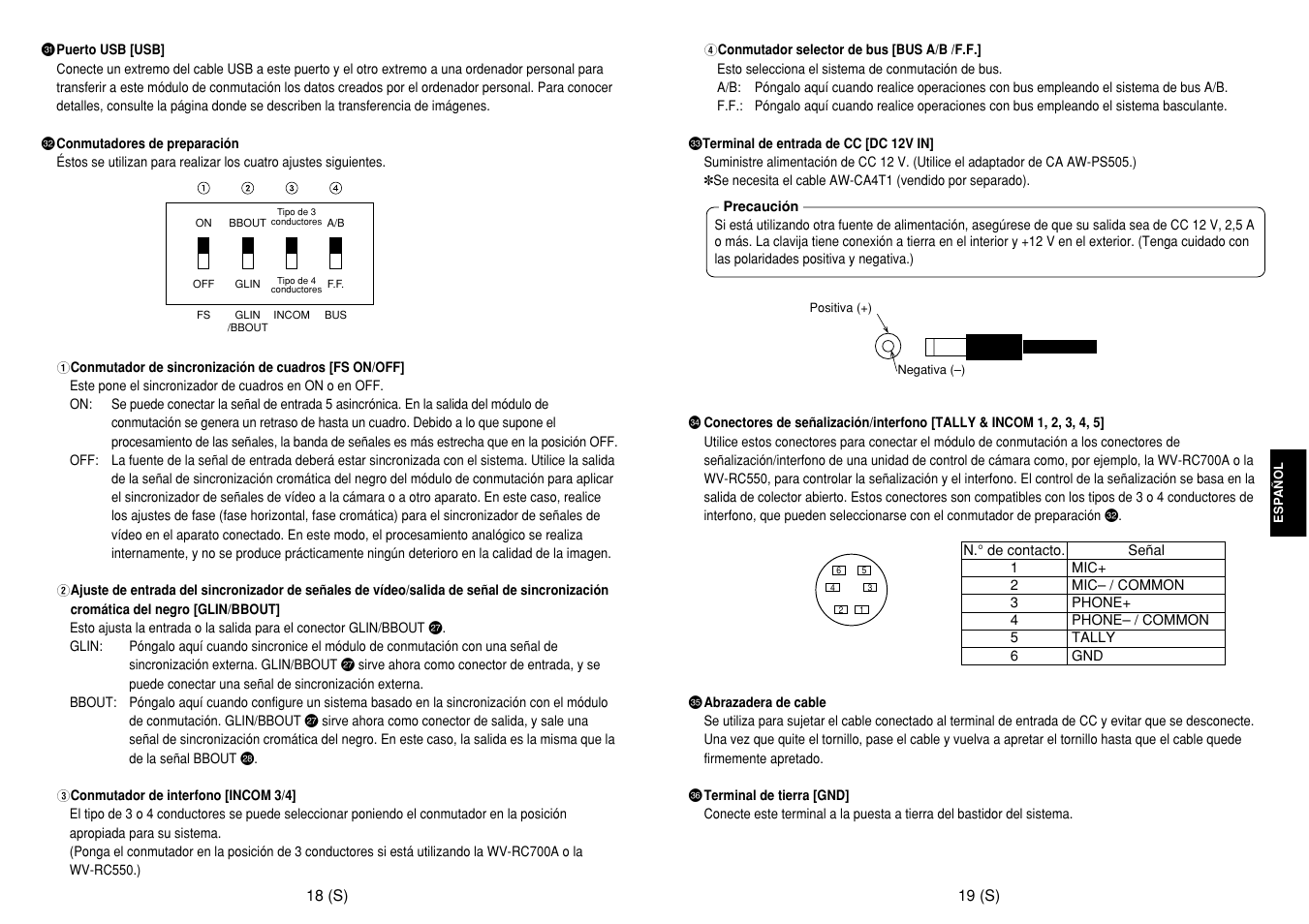 Panasonic AW-SW350E User Manual | Page 91 / 105