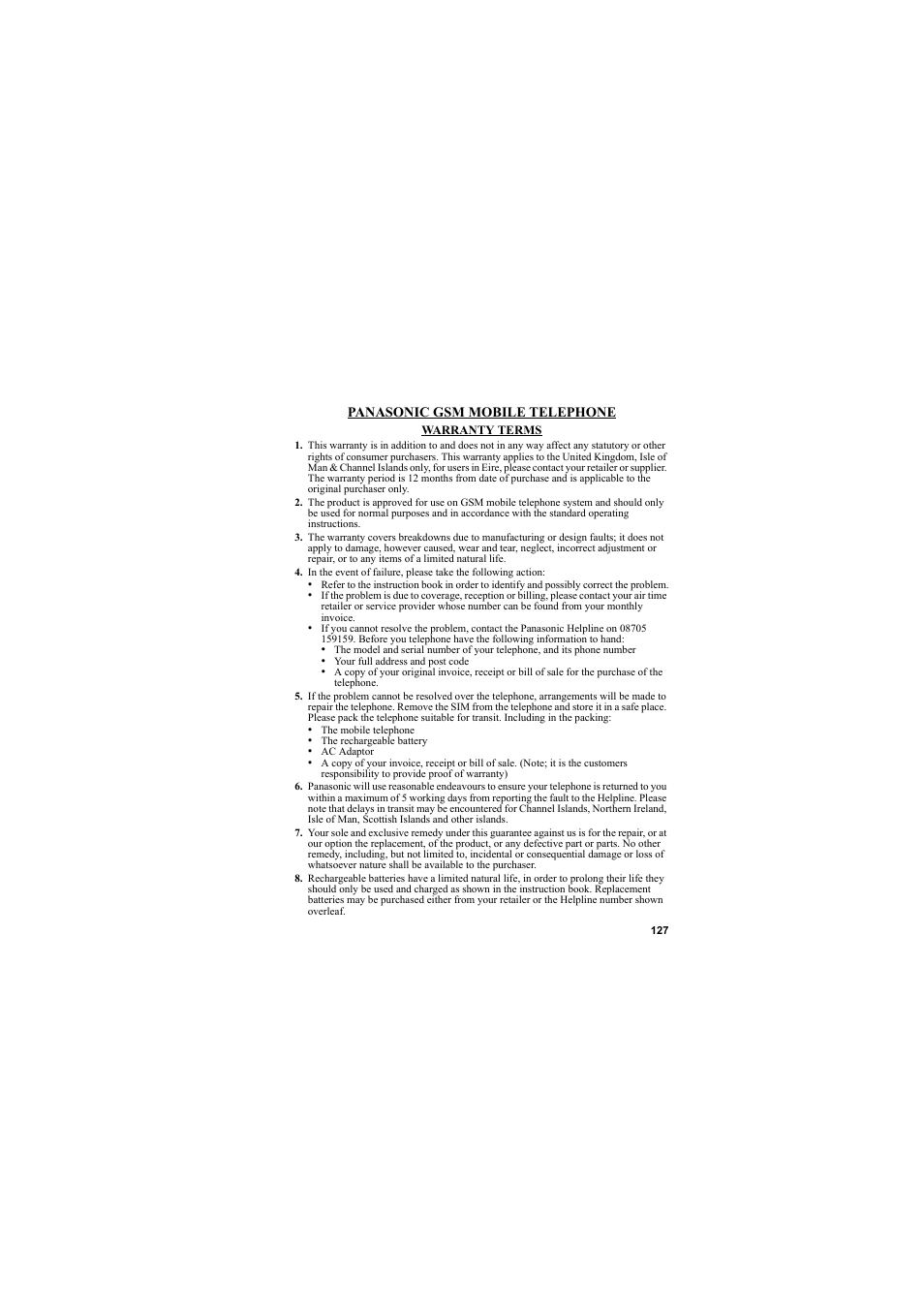 Panasonic EB-SC3 User Manual | Page 130 / 138