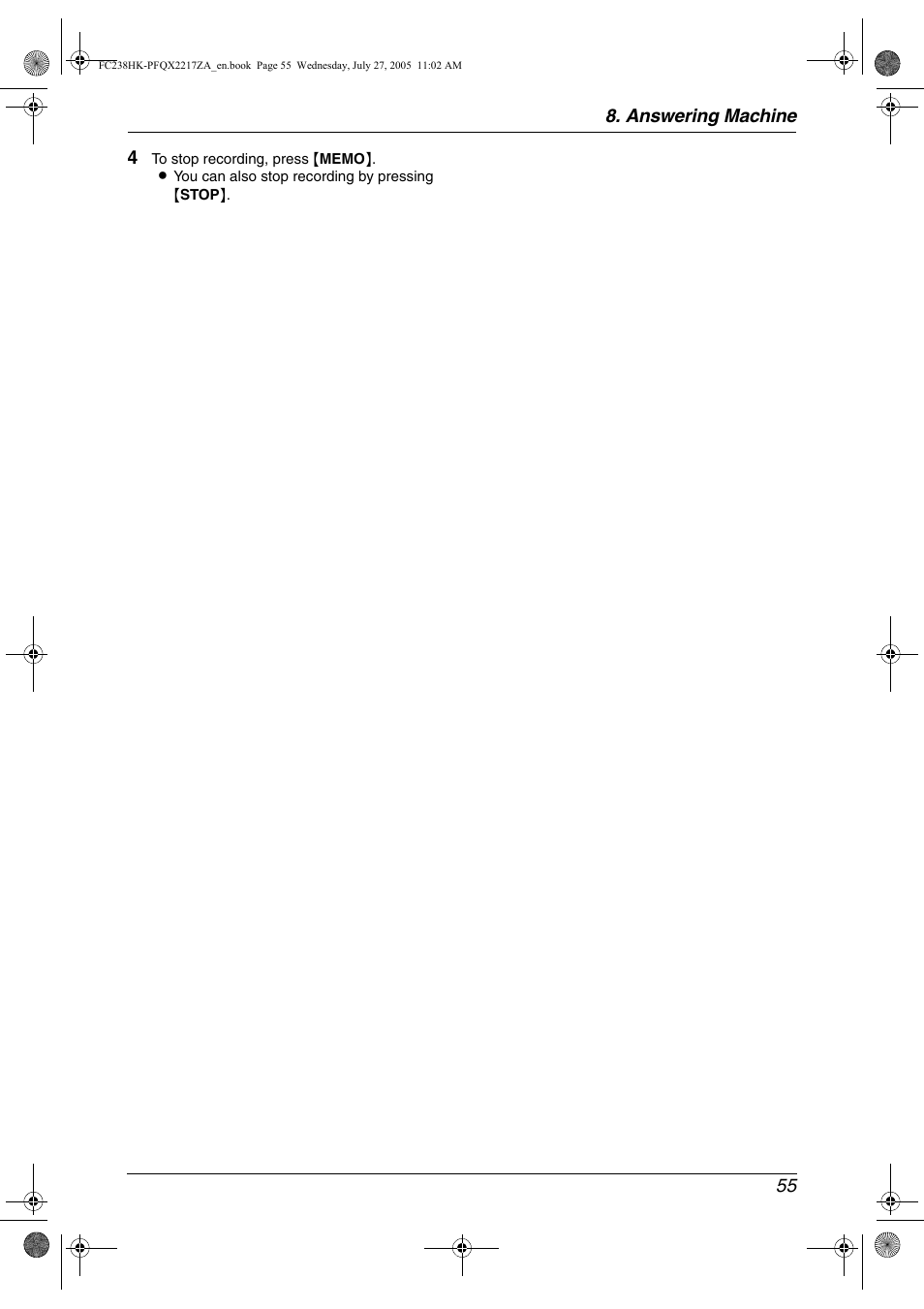 Panasonic KX-FC238HK User Manual | Page 57 / 106