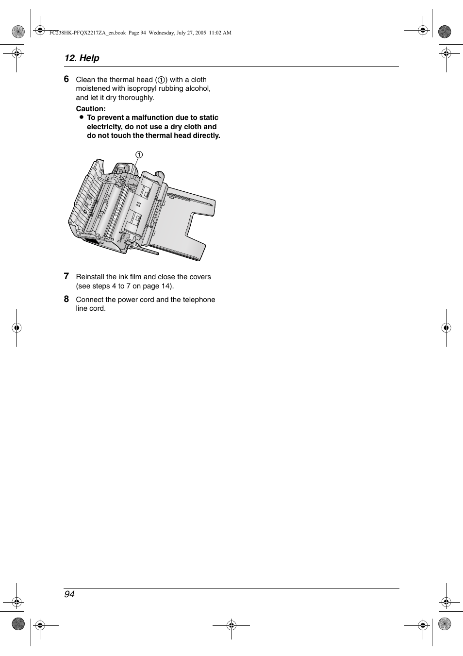 Panasonic KX-FC238HK User Manual | Page 96 / 106