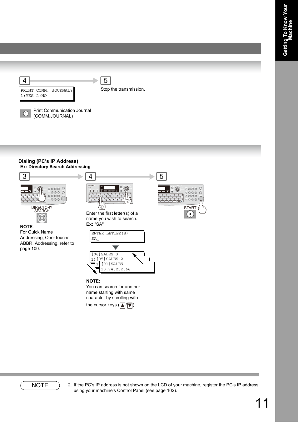 Panasonic Panafax UF-7950 User Manual | Page 11 / 126