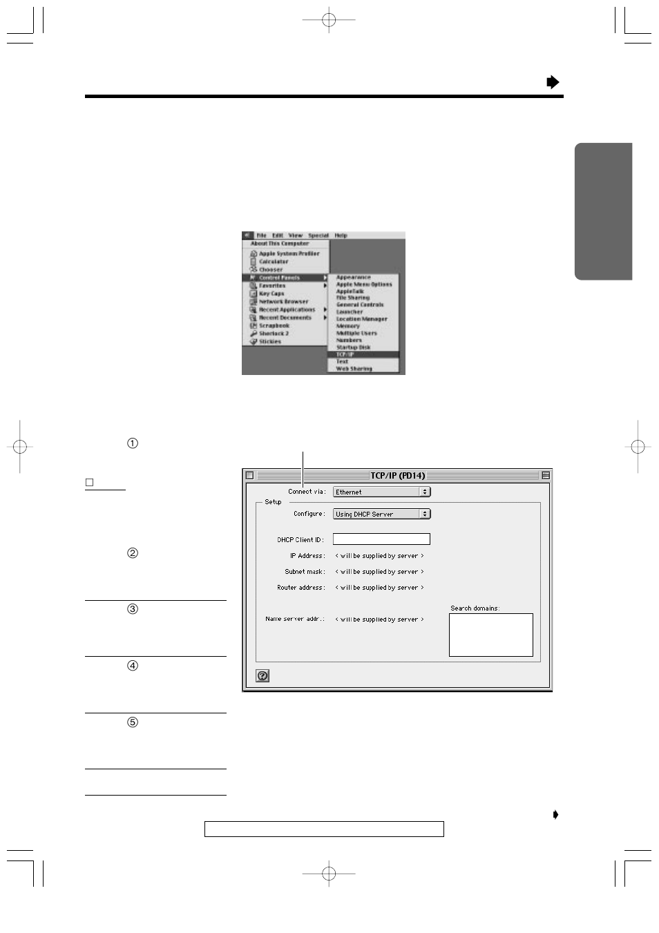 Setup of a macintosh, Computer | Panasonic KX-HGW200 User Manual | Page 25 / 68