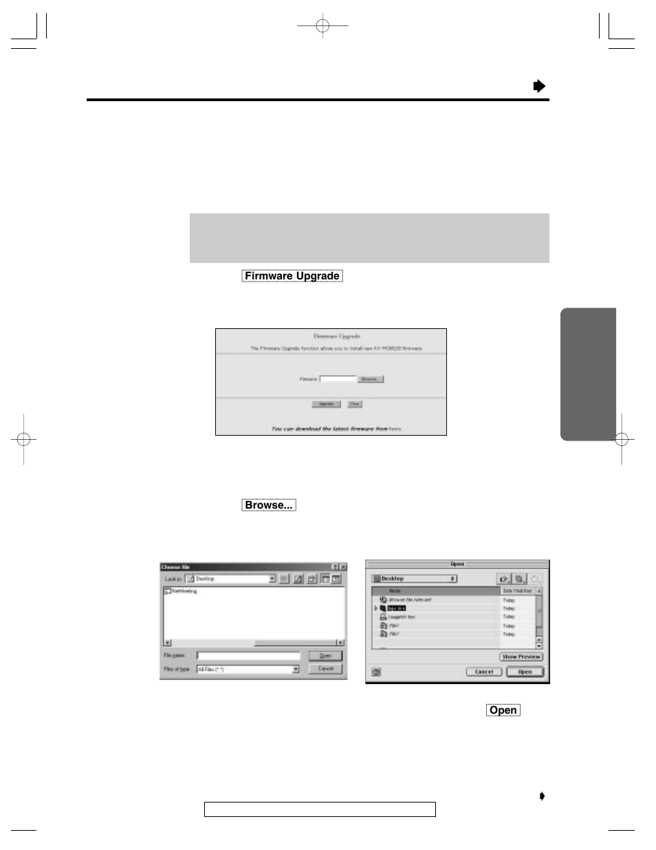 Firmware upgrade | Panasonic KX-HGW200 User Manual | Page 39 / 68
