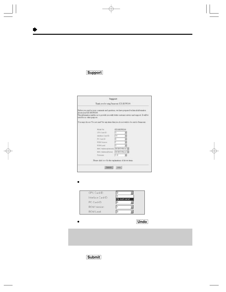 Support, Using the functions | Panasonic KX-HGW200 User Manual | Page 44 / 68