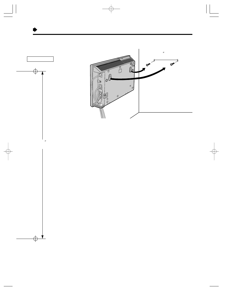 Wall mounting | Panasonic KX-HGW200 User Manual | Page 58 / 68