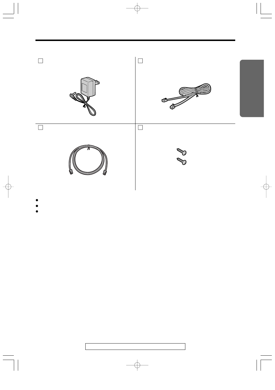 Included accessories, Installation | Panasonic KX-HGW200 User Manual | Page 9 / 68