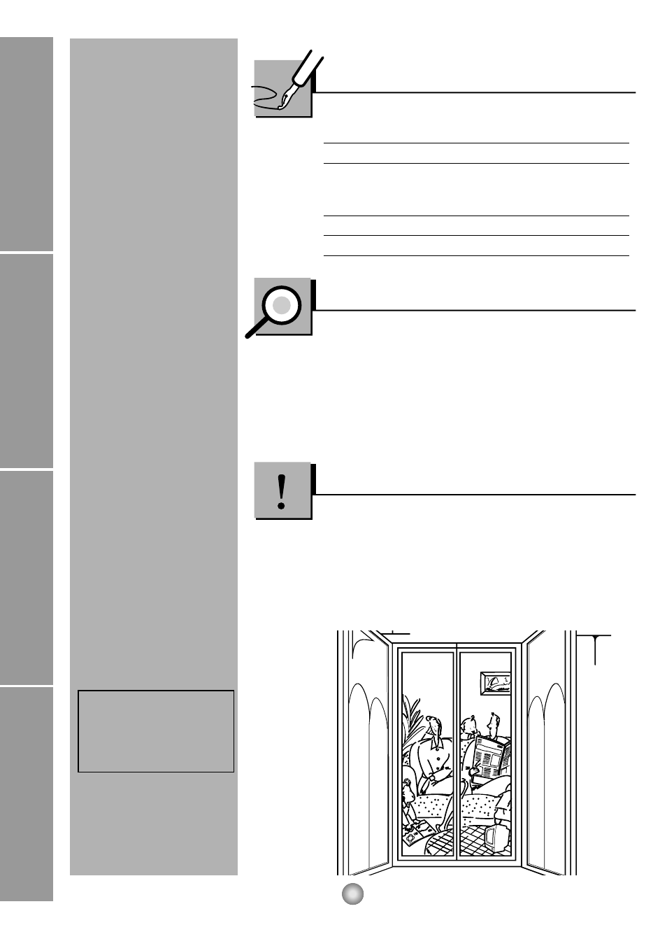 Table of contents (french), Enregistrement, Lisez ce manuel attention | Mesures d e sécurité | Panasonic CW-C53GK User Manual | Page 12 / 36