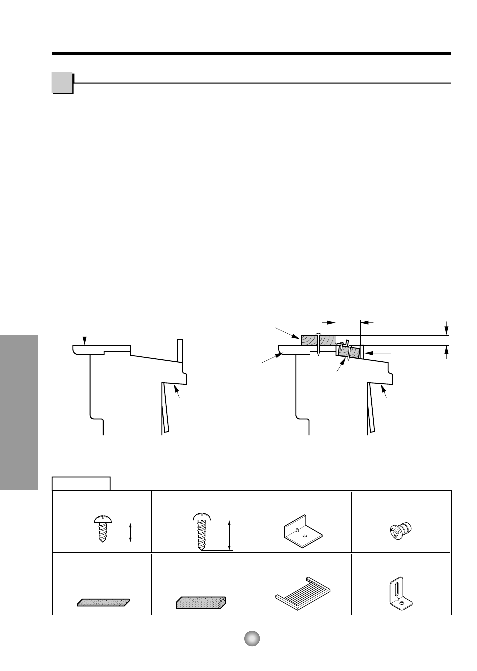 Requerimientos del la ventana, Requerimientos de la ventana, Instalacion | Panasonic CW-C53GK User Manual | Page 28 / 36