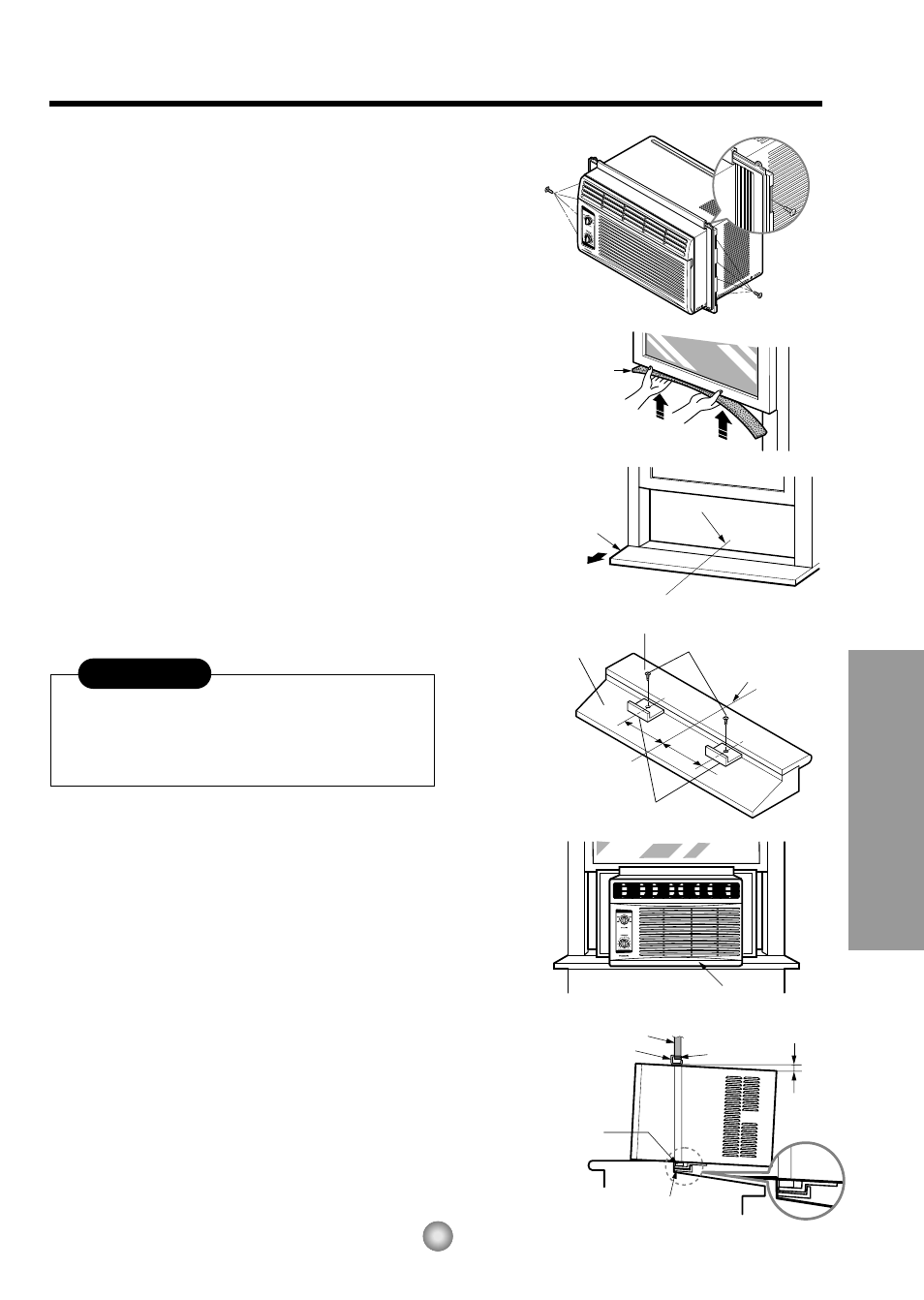 Features and installation, A. before installation, B. now start installation | Caution | Panasonic CW-C53GK User Manual | Page 9 / 36