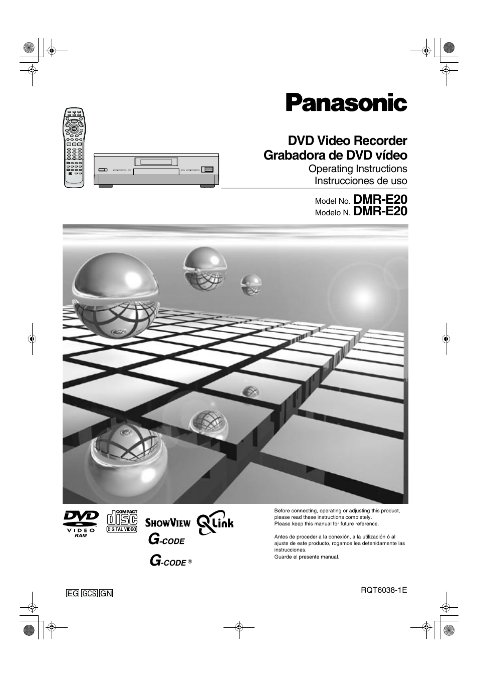 Panasonic DMR-E20 User Manual | 95 pages