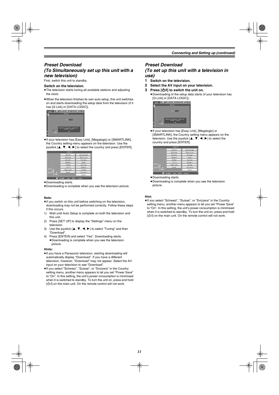 Panasonic DMR-E20 User Manual | Page 11 / 95