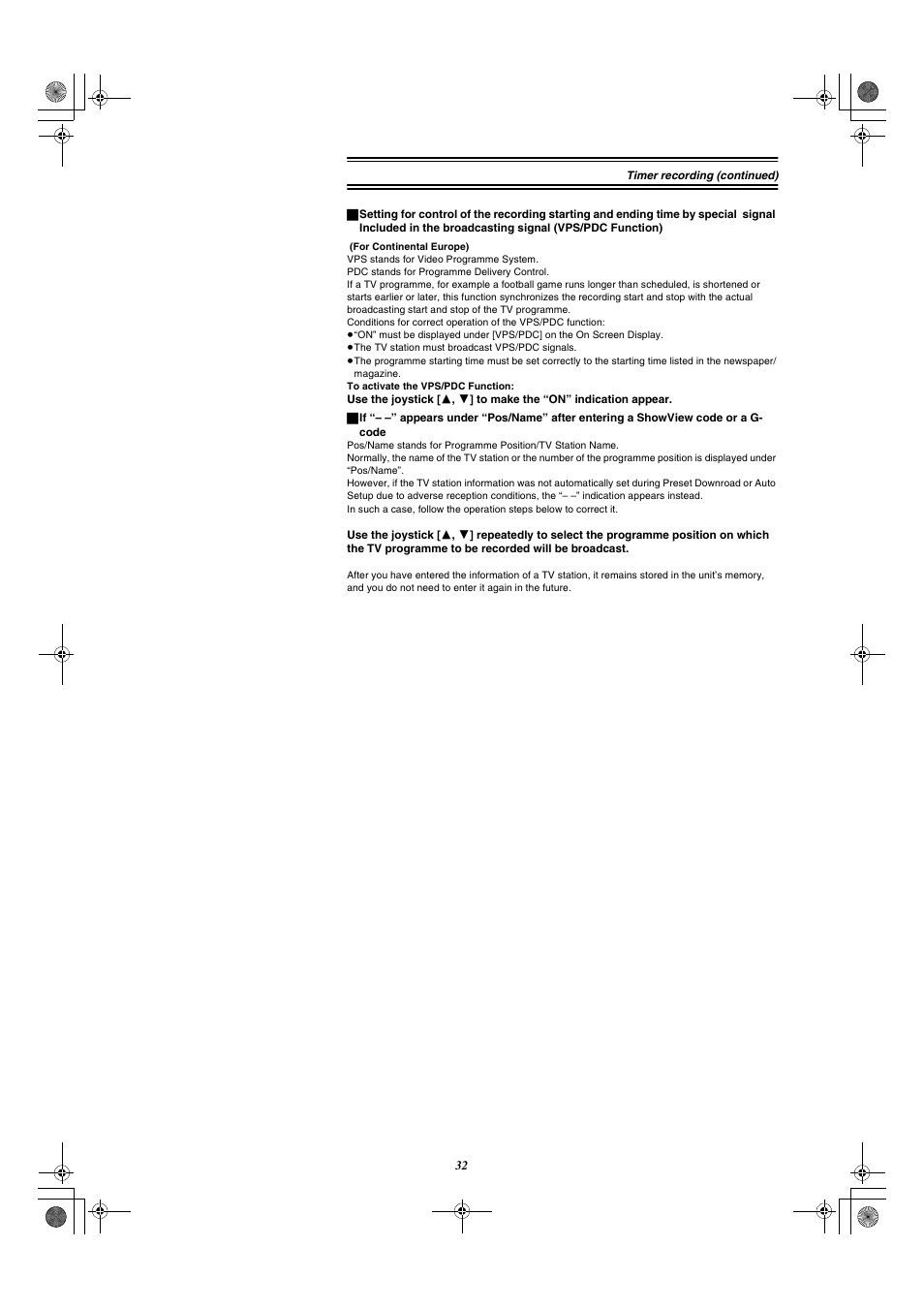 Panasonic DMR-E20 User Manual | Page 32 / 95