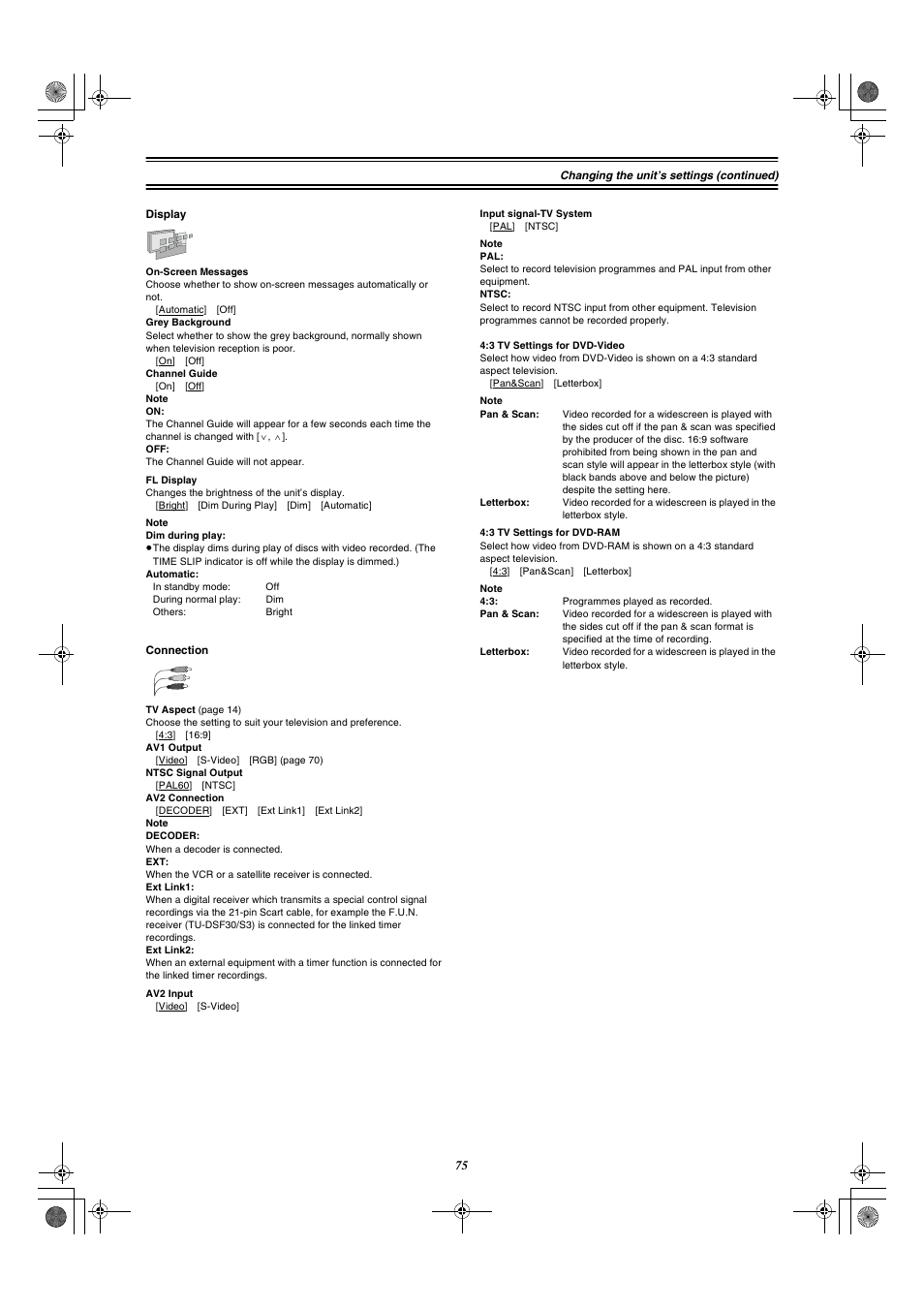 Panasonic DMR-E20 User Manual | Page 75 / 95