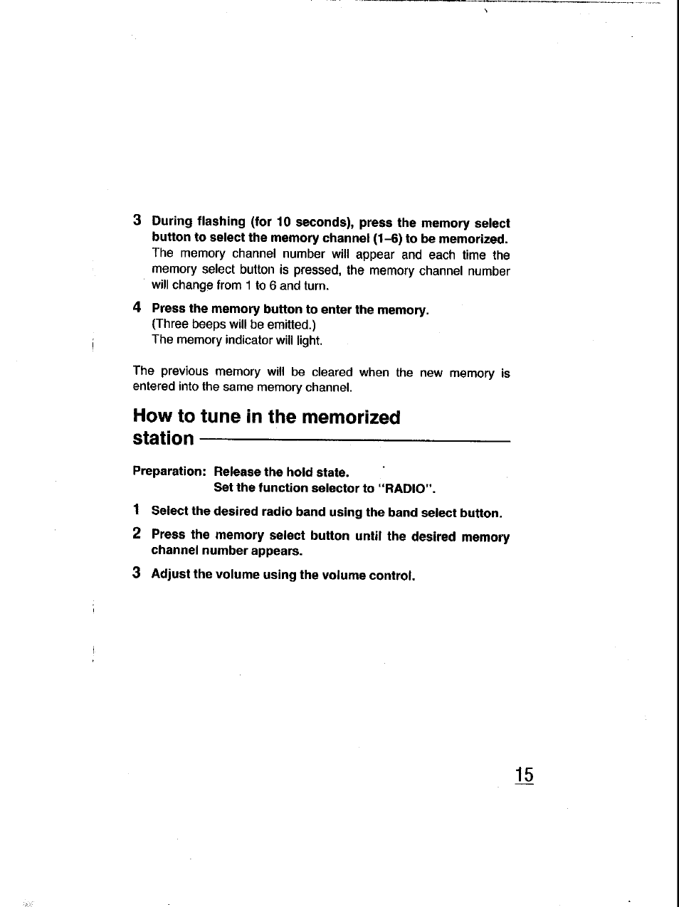 Panasonic RQ-V185 User Manual | Page 15 / 19