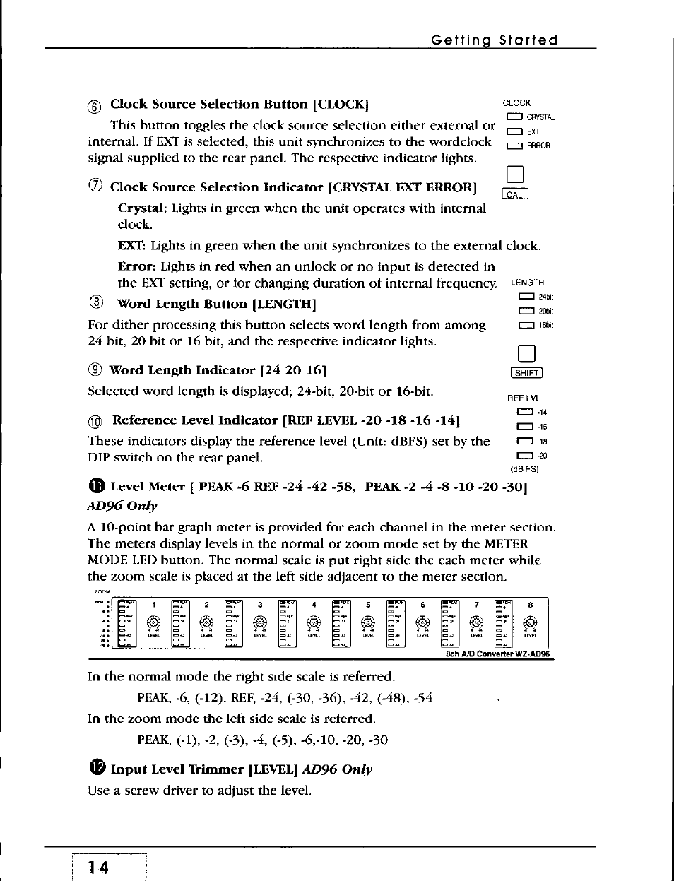 Panasonic WZ-AD96 User Manual | Page 13 / 50