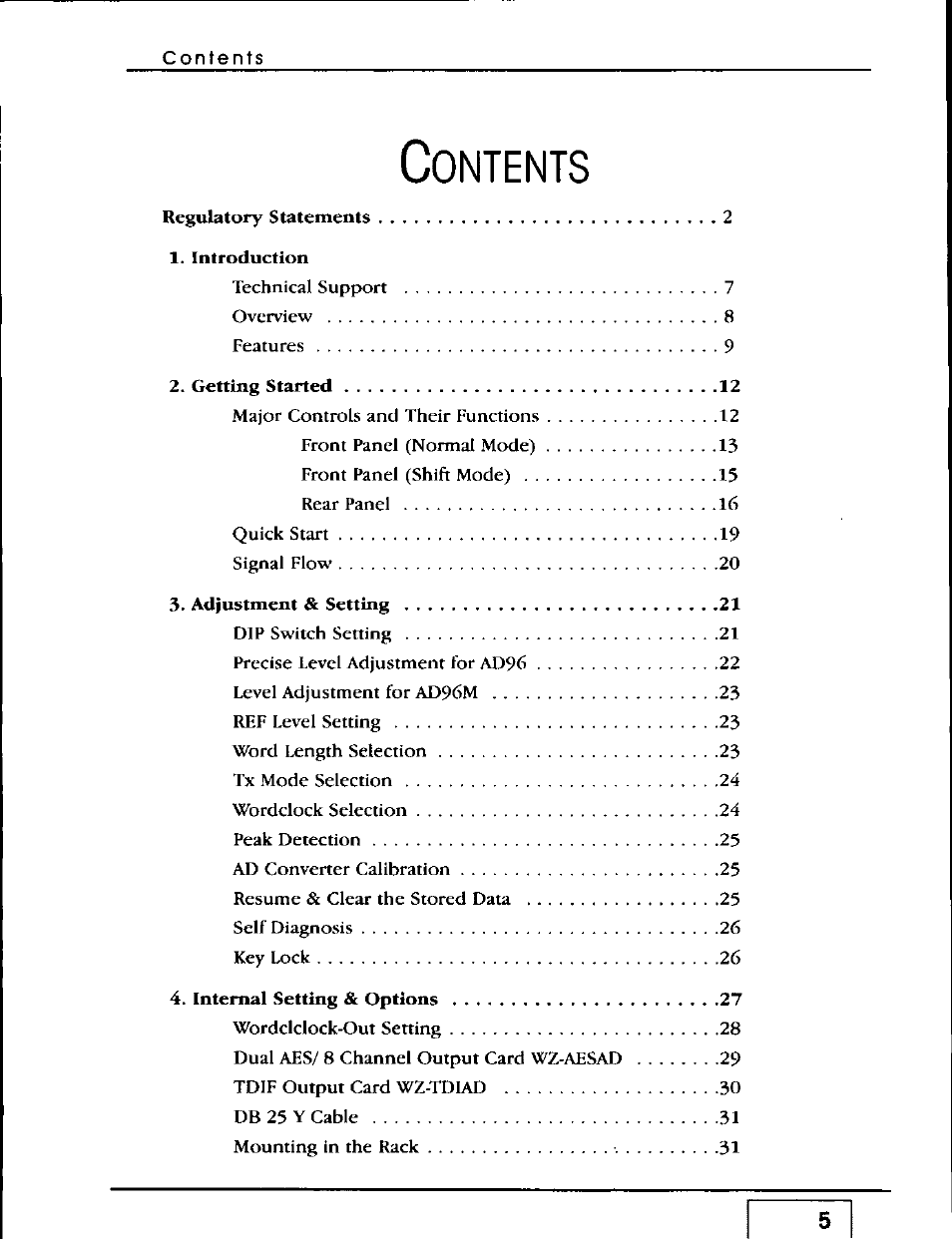 Panasonic WZ-AD96 User Manual | Page 4 / 50