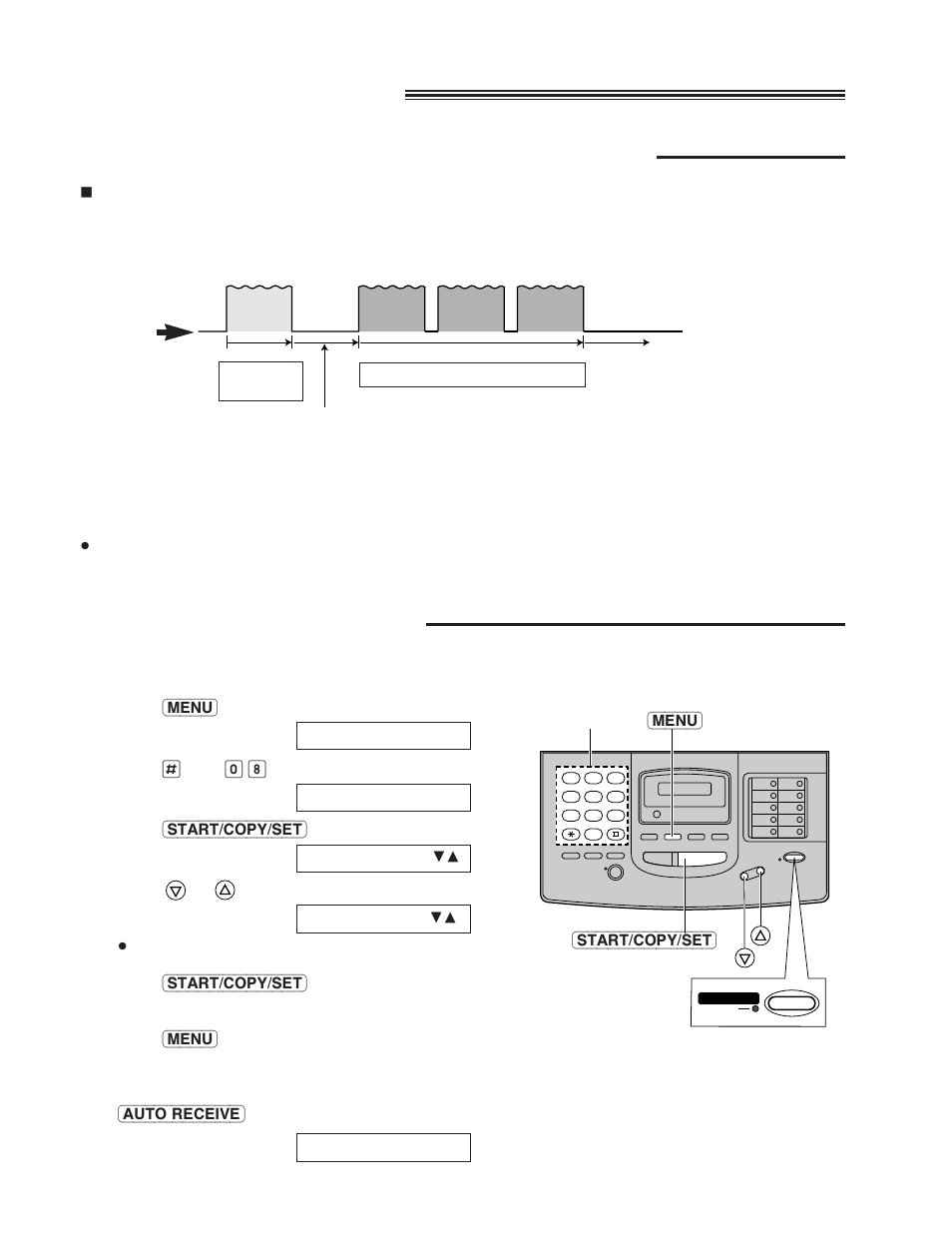 Tel/fax mode, Cont.), Setting the tel/fax mode | Helpful hints when using the tel/fax mode | Panasonic KX-FP195 User Manual | Page 26 / 80