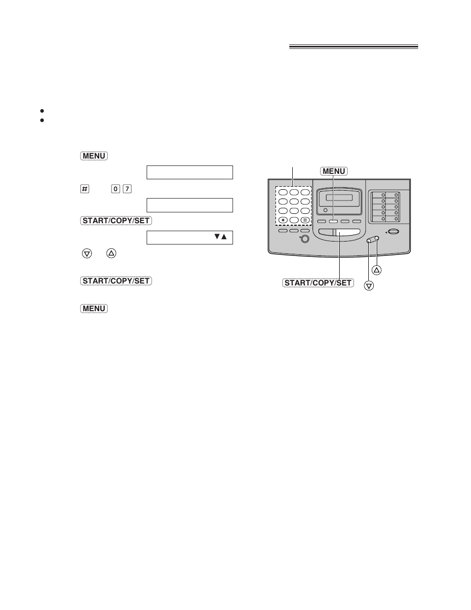 Setting the fax mode ring count | Panasonic KX-FP195 User Manual | Page 44 / 80