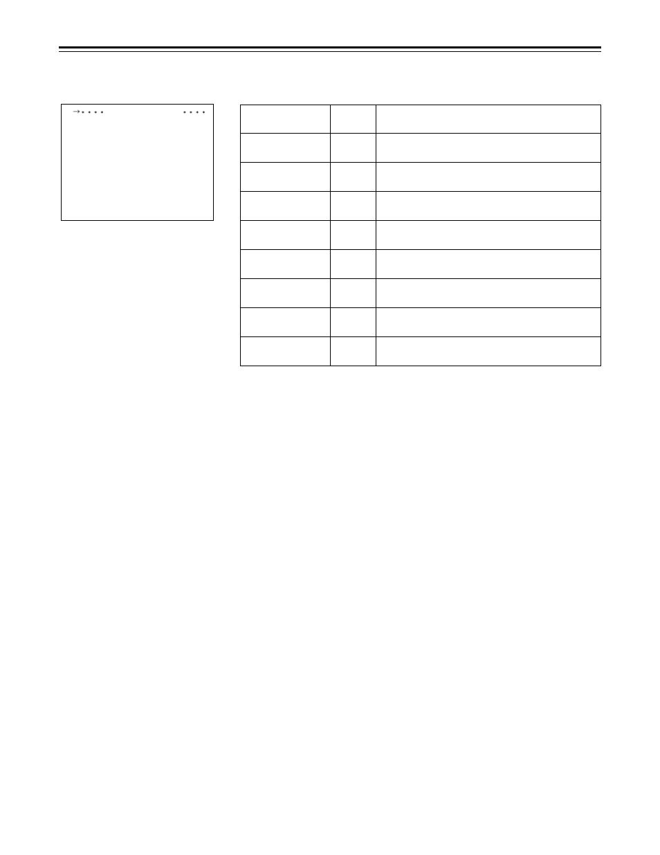 110 – setting menu screens (main menus), Main menu screen 3 of 4 | Panasonic AJ-D610WBp User Manual | Page 110 / 160