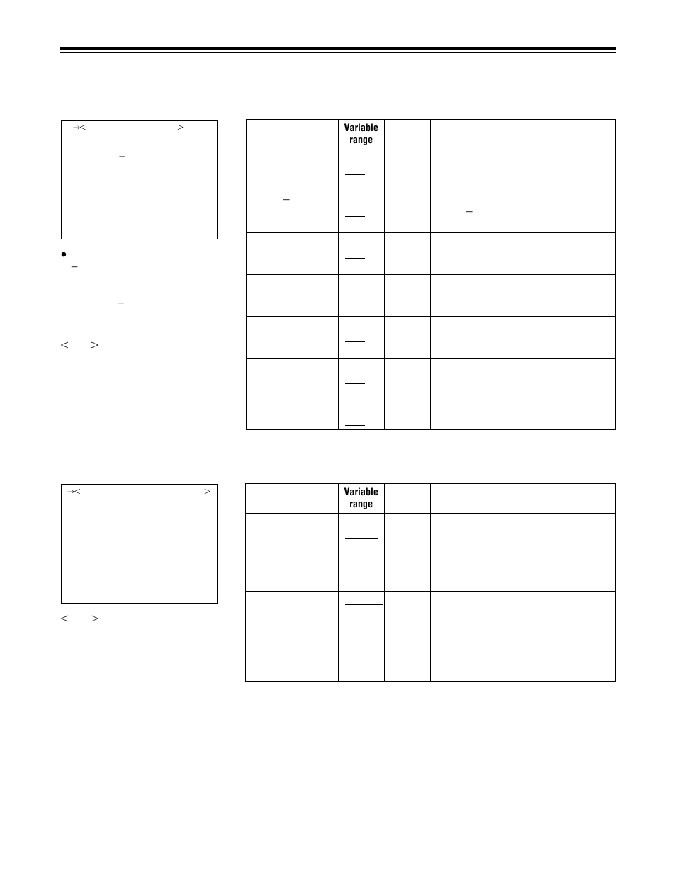 148 – remote menu screen, Led (remote) screen, Tally/ret (remote) screen | Panasonic AJ-D610WBp User Manual | Page 148 / 160