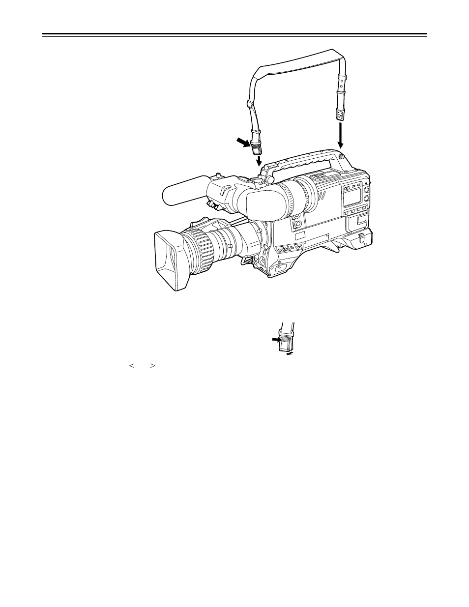 43 – mounting the shoulder belt | Panasonic AJ-D610WBp User Manual | Page 43 / 160