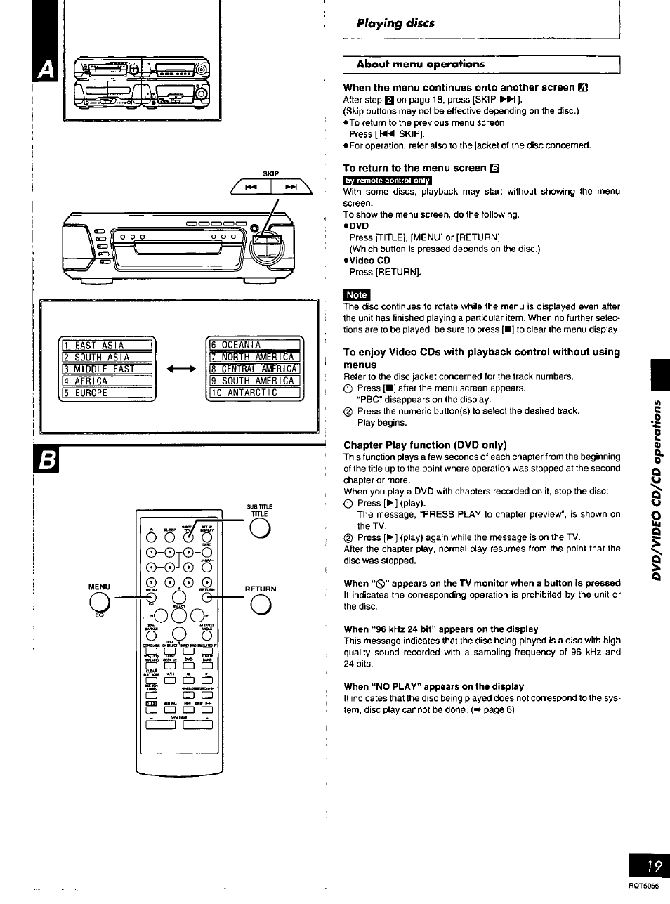 Panasonic SC-DV100 User Manual | Page 19 / 68