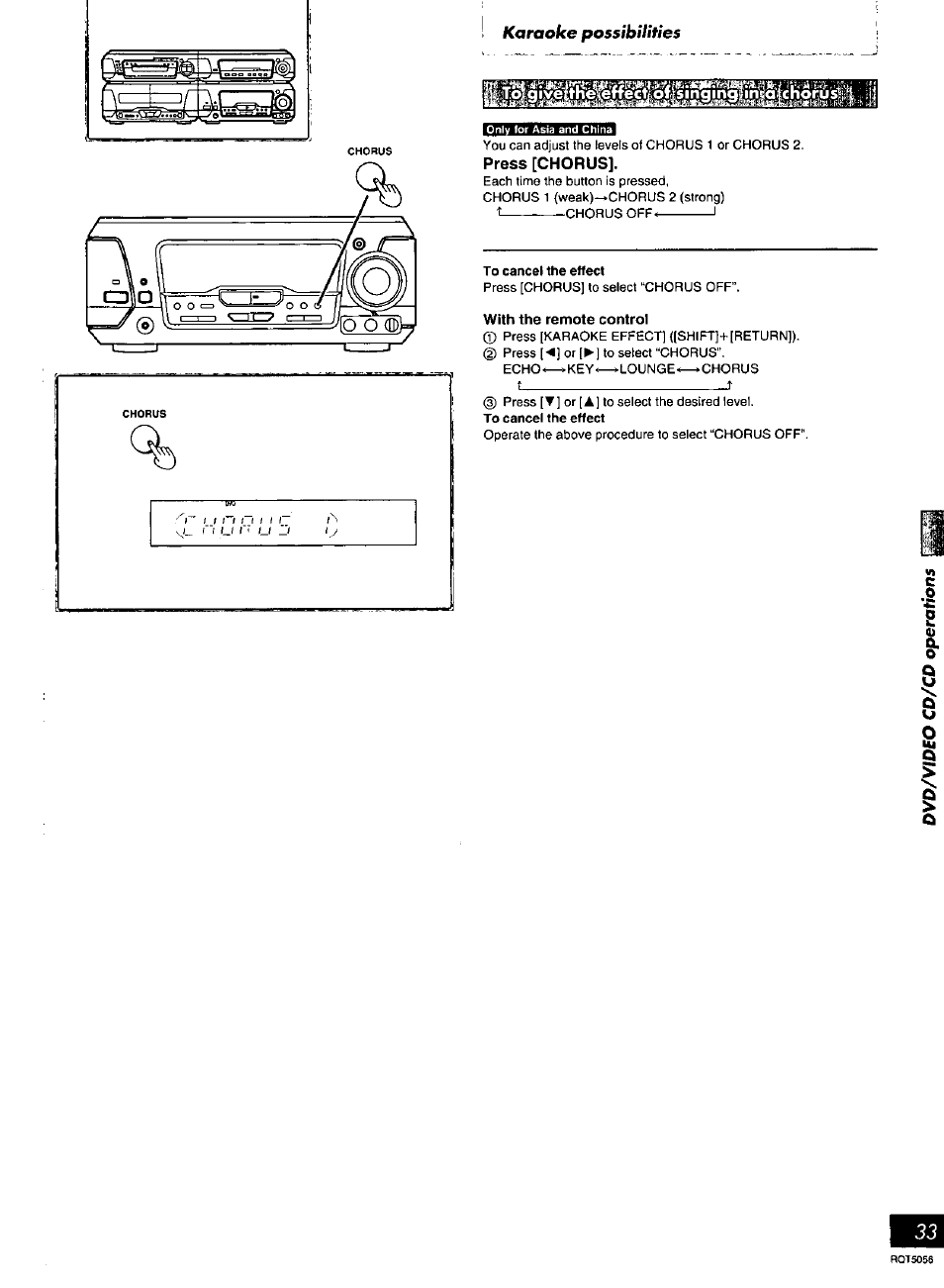 Panasonic SC-DV100 User Manual | Page 33 / 68