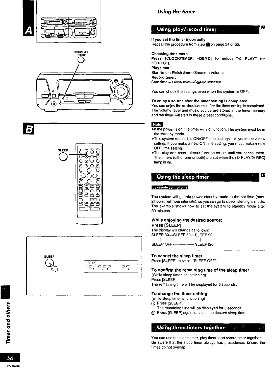 O ©.© ^ q o o ■oool | Panasonic SC-DV100 User Manual | Page 56 / 68