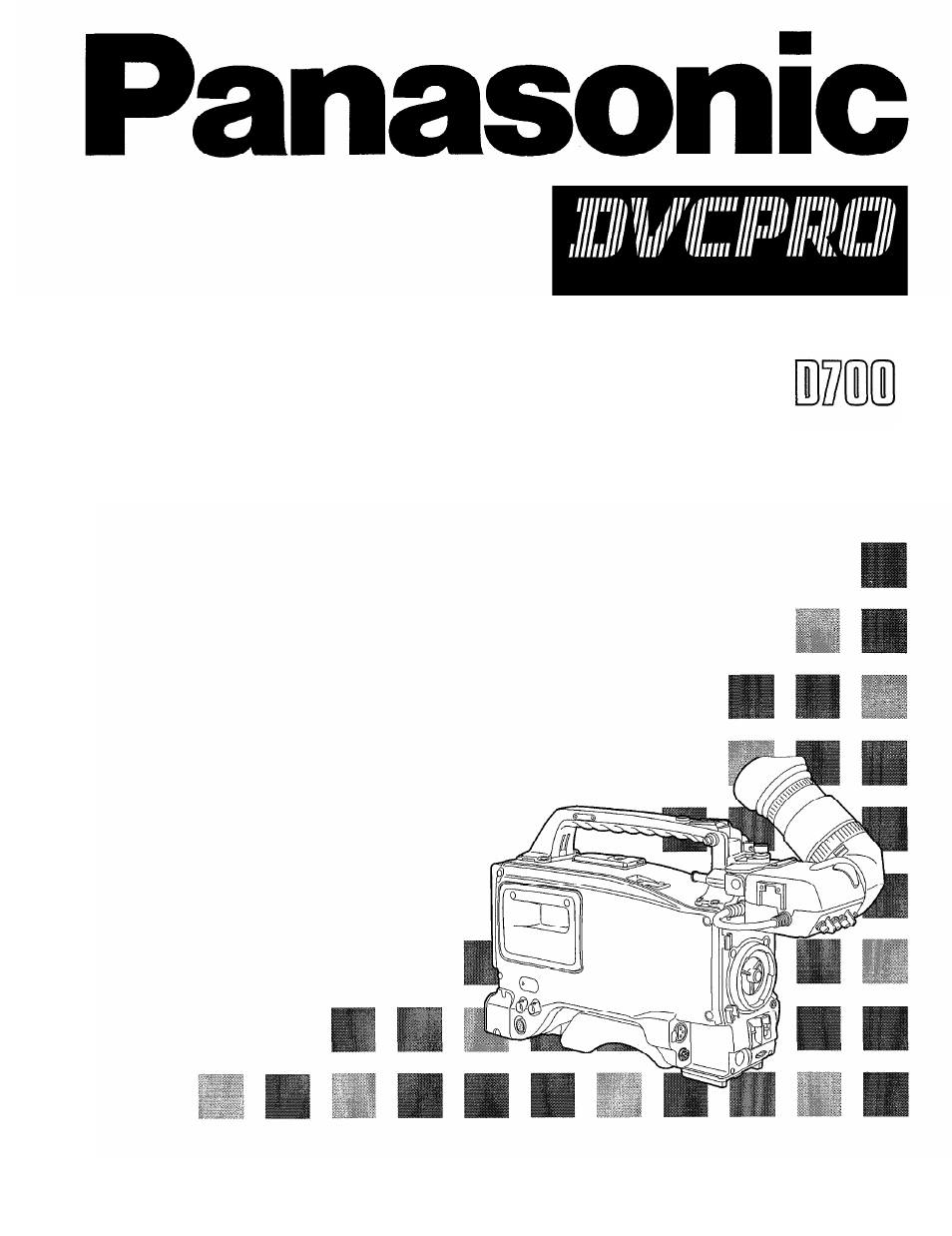 Panasonic AJ-D700P User Manual | 136 pages