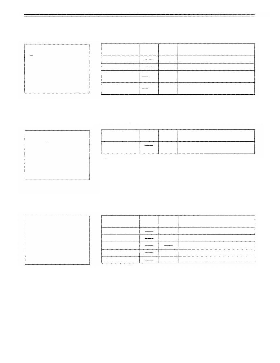 Setting menu screens, Data reset screen, Diagnostic screen | Auto shading screen | Panasonic AJ-D700P User Manual | Page 124 / 136